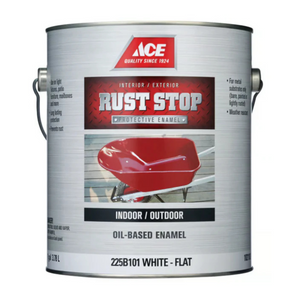 Ace Rust Stop Flat White- 1 Gallon