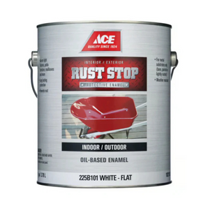 Ace Rust Stop Flat White- 1 Gallon