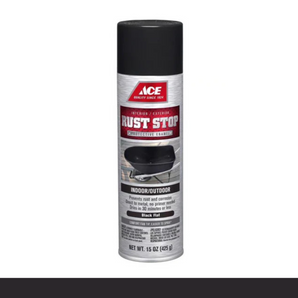 Ace Rust Stop Spray Flat Black