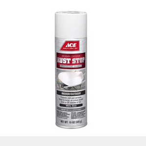 Ace Rust Stop Spray Gloss White