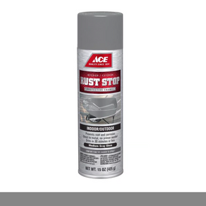 Ace Rust Stop Spray Medium Gray