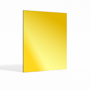 Acrylic Mirror Gold 3mm