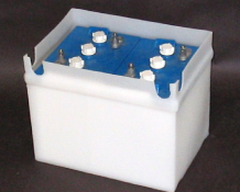 Polyethylene Battery Box with Lid 4-D