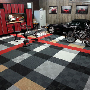 SwissTrax RibTrax Floor Tile System