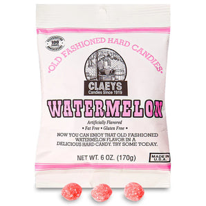 Claeys Watermelon Hard Candy