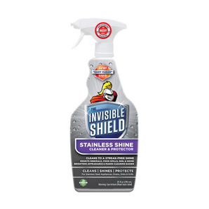 Clean-X Invisible Shield Stainless Shine Cleaner & Protector 25oz