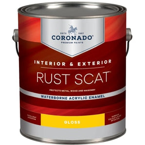 Rust Scat Acrylic 80-1 White-3.78L-001