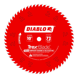 Diablo Saw Blade fpr Plastics and Composites D1072CDC