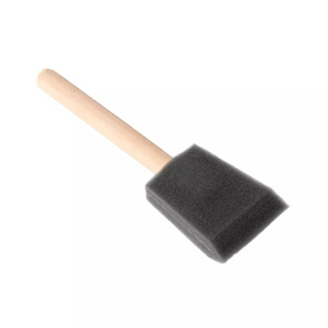 Foam Brush Black 2in