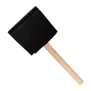 Foam Brush Black 3in