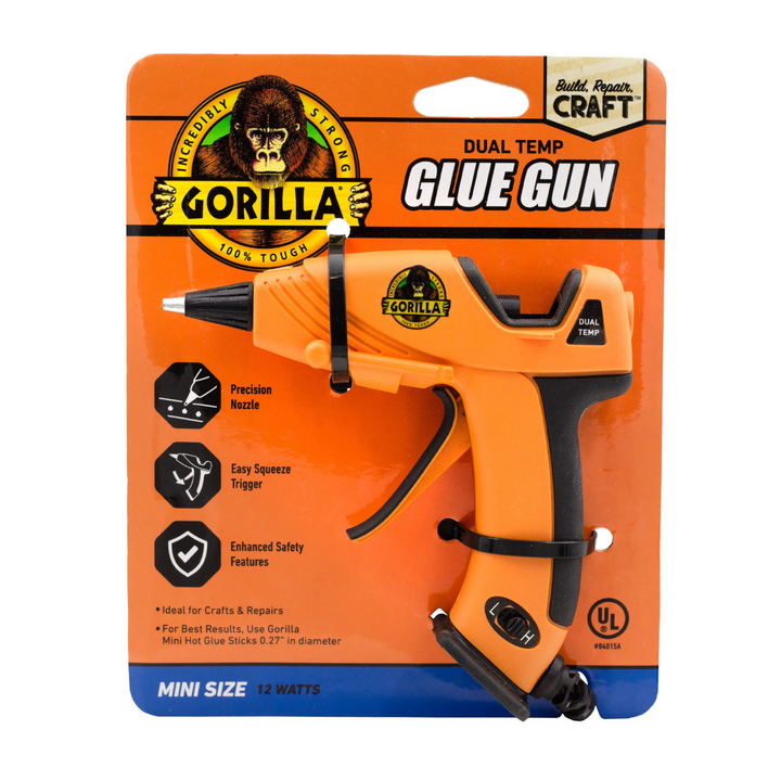Gorilla Glue Gun Mini Dual Temp – product packaging