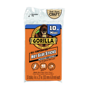 Gorilla Glue Hot Glue Sticks (10 Pack)