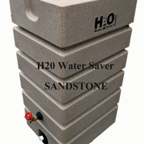 H2O Cube Water Saver Rainbarrel Cube Sandstone 75Gal
