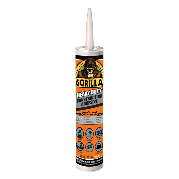 Gorilla Heavy Duty Construction Adhesive - 266 mL – product packaging