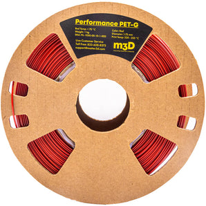 M3D Performance PETG Filament Red