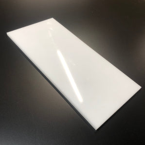 Uhmw Sheet White- 3/4In x 13-7/8" x 24-1/8"