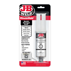 JB Weld MinuteWeld High Strength Epoxy Clear
