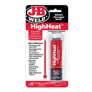 JB Weld High-Heat Epoxy Putty Stick 8297 2oz