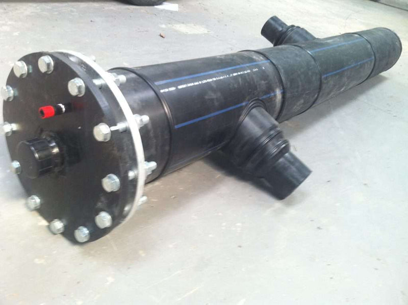 Fabricated flanged end-cap assembly — PipeGrade application example