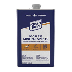 Mineral Spirit Odorless Klean Strip- 1 Quart