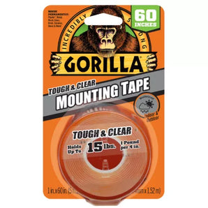 Gorilla Mounting Tape Clear