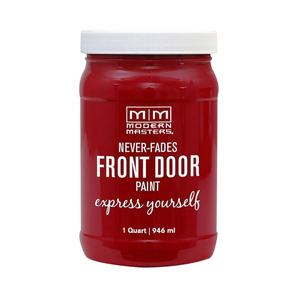 Modern Masters Front Door Paint Passionate Red