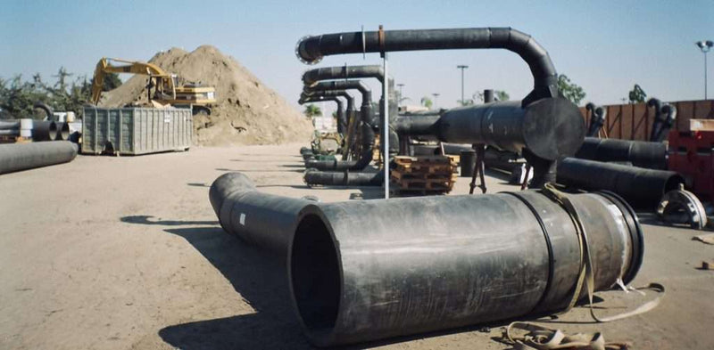 PipeGrade fabricated pipe assemblies — application example; this listing is for sheet stock