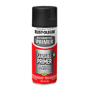 Rustoleum Automotive Sandable Primer Black - 354 mL