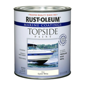 Rustoleum Topside Gloss Oyster White 1 qt