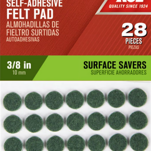 Ace Felt Pad Green 3/8in 54330