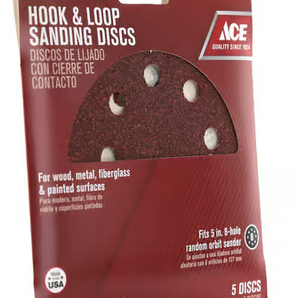 Ace Hook & Loop Sand Disc 60G 2002178