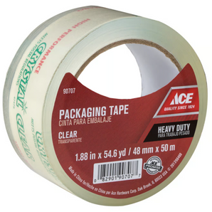 Ace 1.88in x 54yd Heavy Duty Packaging Tape 90707 Clear