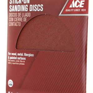 Ace Peel & Stick  Sanding Disc 150G 23225