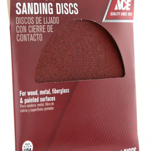 Ace Peel & Stick  Sanding Disk 100G 23211