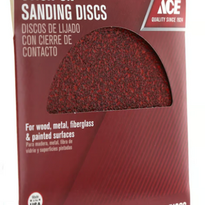 Ace Peel & Stick  Sanding Disk 40G 27923