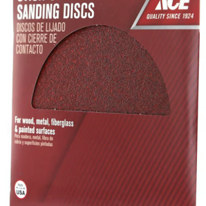 Ace Peel & Stick Sanding Disc 60G 23197