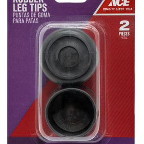 Ace Rubber Leg Tips Black 5181938