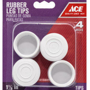 Ace Rubber Tips 1 1/8 4-Pak 51248