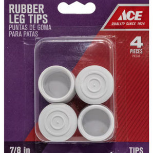 Ace Rubber Tips 7/8 4-Pak 51246