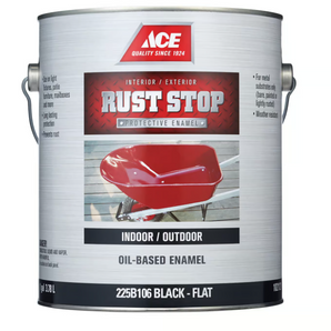 Ace Rust Stop Flat Black- 1 Gallon