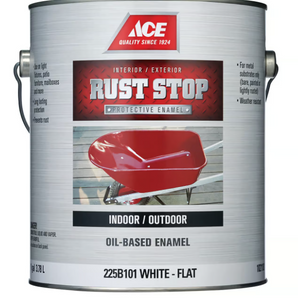 Ace Rust Stop Flat White- 1 Gallon