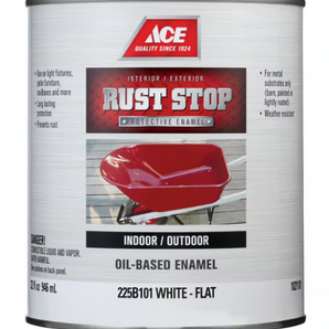 Ace Rust Stop Flat White- 1 Quart