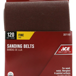 Ace Sand Belt A/O 120G 2071165