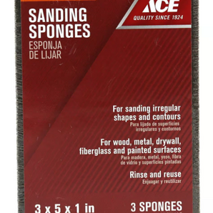 Ace Sanding Sponge Med 1099290