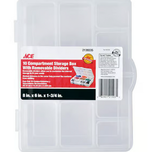 Ace Storage Box  10 Compartment