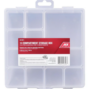 Ace Storage Box  13 Compartment