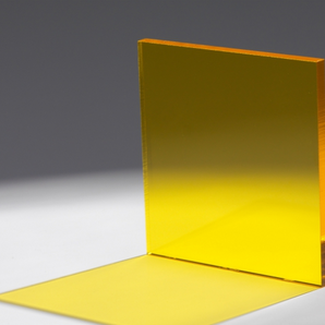 Acrylic Sheet 2208 Yellow Chemcast