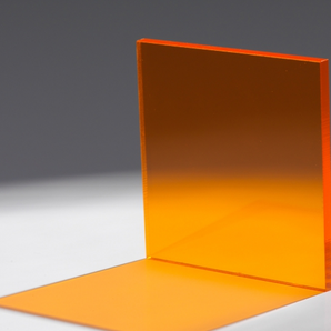 Acrylic Sheet Ff 2422 Amber- 6 Mm