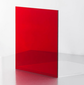 Acrylic Sheet Ff 2423 Red- 6 Mm