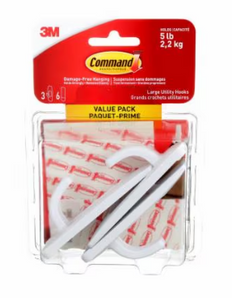 3M Command Large Utility Hooks 3pk 170033Es